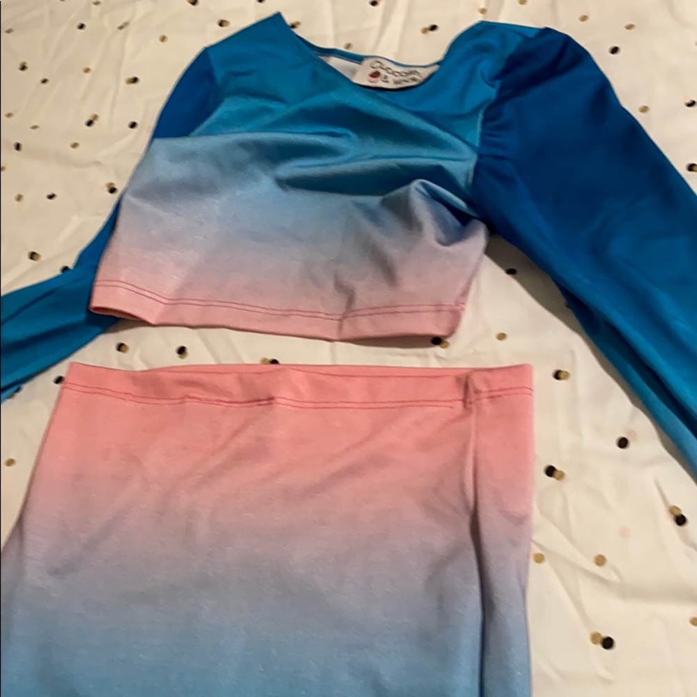 Cupcakes and vodka two piece Co-rd set .